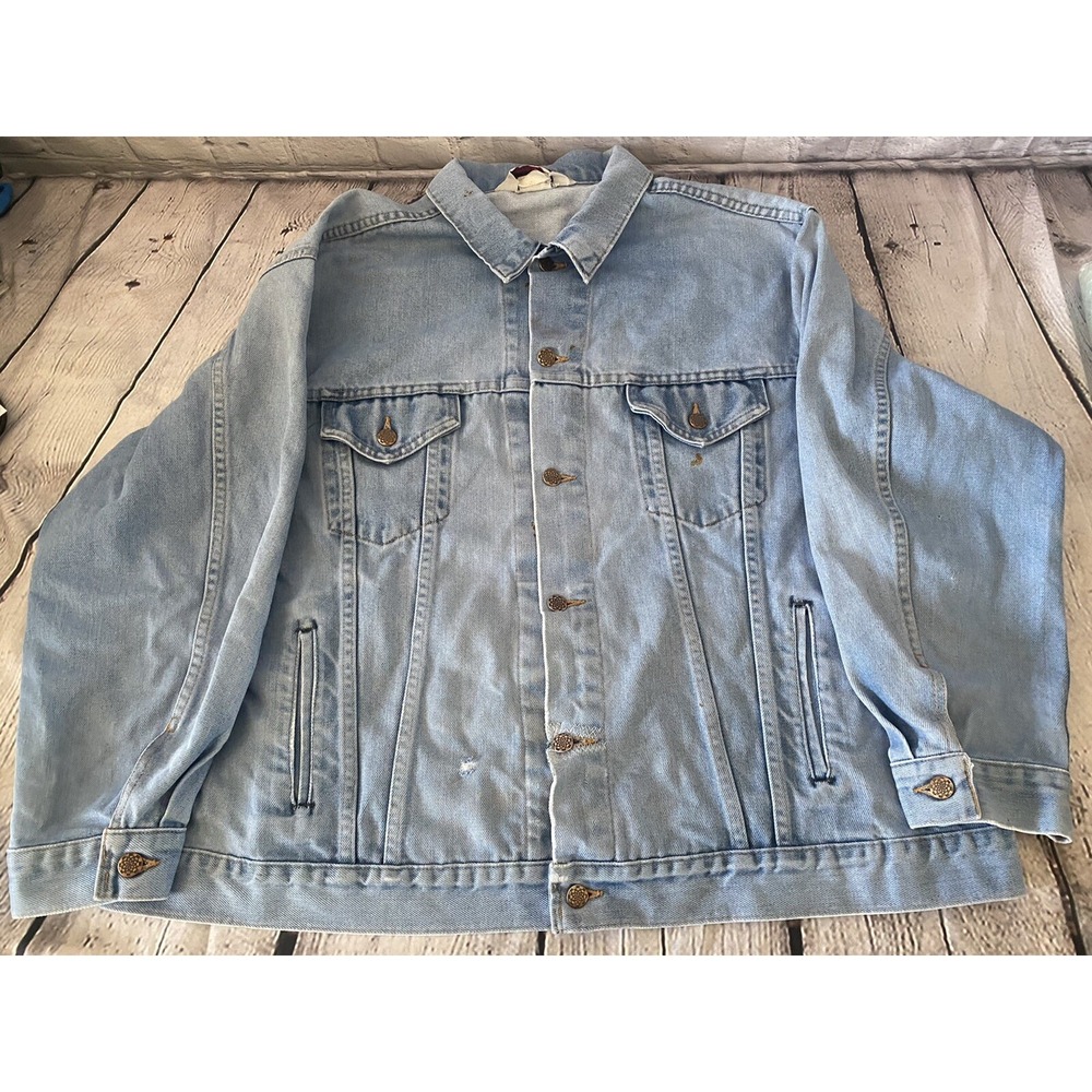 Vintage Big Mac Classic Denim Trucker Jean Jacket‎ - Size 48?